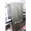 Image 1 : GE BRUSH NICKEL FRENCH DOOR FRIDGE W 7 DAY