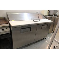 TRUE BRAND PREP TABLE, AS-IS, COOLING NEEDS WORK