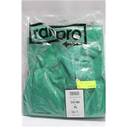 NEW RANPRO REFLECTIVE RAIN JACKET ON CHOICE: XL