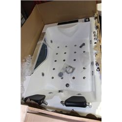 NEW DELUXE 2 PERSON MASSAGE TUB W BUILT IN