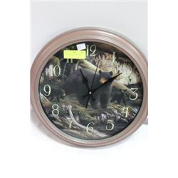 MOTHER BEAR & CUBS CLOCK