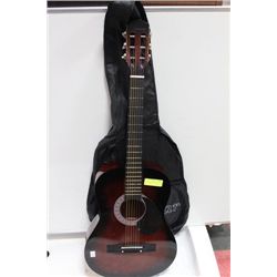 YOUTH ACOUSTIC GUITAR W/ SOFT CASE 3/4 SIZE