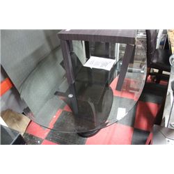 GLASSTOP KITCHEN TABLE