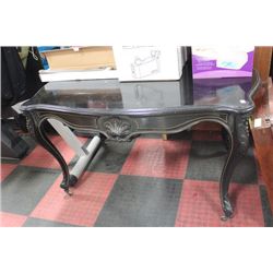 ANTIQUE WOOD CARVED TABLE