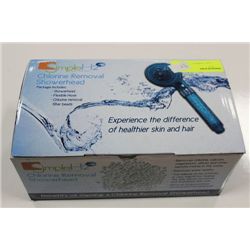 SIMPLE H2 CHLORINE REMOVAL SHOWERHEAD