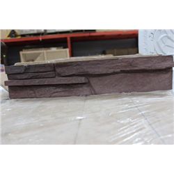 BOX OF ARTIFICIAL CULTURED STACKED STONE FLAT