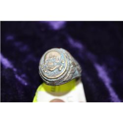 GERMAN SILVER RING WITH SS MARK