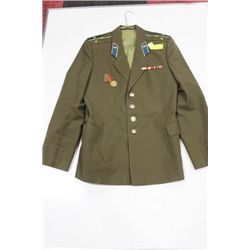 RUSSIAN COLD WAR AFGHAN ERA MILITARY OFFICERJACKET