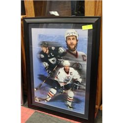 JASON SMITH OILERS SIGNED PICTURE