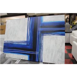 #24 LARGE SHOWHOME ABSTRACT ON CANVAS