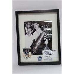 FRANK MAHOVLICH GUARANTEED AUTHENTIC AUTOGRAPH