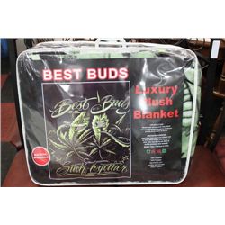 BEST BUDS LUXURY PLUSH BLANKET