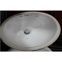 CERAMIC UNDER COUNTER PORCELAIN SINK ON CHOICE: