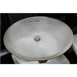 CERAMIC UNDER COUNTER PORCELAIN SINK ON CHOICE: