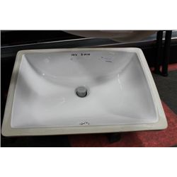 CERAMIC UNDER COUNTER PORCELAIN SINK ON CHOICE: