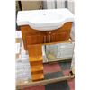Image 1 : BJS3003 FLOATING WOOD BATHROOM VANITY