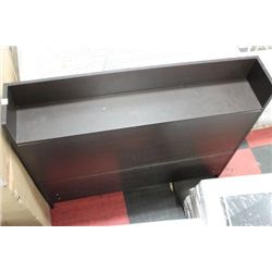 DBL SIZE BOOKSHELF/HEADBOARD