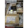 Image 1 : PALLET OF COMMERCIAL HOOKS/HOSES/BOLTS ETC