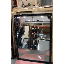 BJS1016 BLACK FRAMED MIRROR ON CHOICE