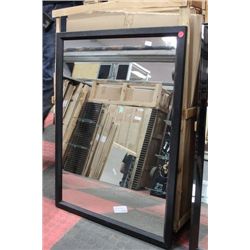 BJS1012 BLACK FRAMED MIRROR ON CHOICE