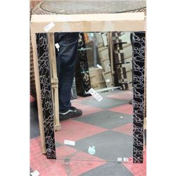 BATHROOM VANITY MIRROR ON CHOICE: BLACK AND SILVER