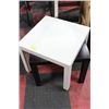 Image 1 : BLACK AND WHITE END TABLES
