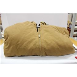 INSULATED COVERALLS, XXL, NEW WITH TAGS