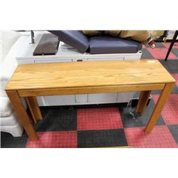 OAK SOFA TABLE