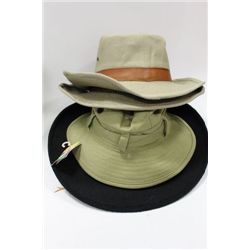 FOUR(4) COWBOY HATS (NEW)
