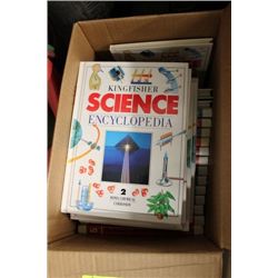 BOX OF KIDS SCIENCE ENCYCLOPEDIAS