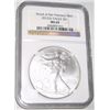Image 1 : 2012-S *SAN FRANCISCO MINT* CERTIFIED BY NGC MS-69 SILVER EAGLE SERIAL #3566859-016!! SILVER EAGLE C