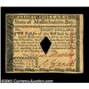 Image 1 : Massachusetts May 5, 1780 $8 Gem New. Canceled with a diamond-shaped hole, but a perfect, beautiful.