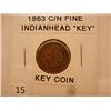 Image 1 : 1863 Copper Nickel Indian Head Cent Key Date
