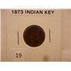 Image 1 : 1873 Indian Head Cent, Key Date