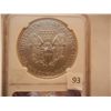 Image 2 : 2013 American Silver Eagle Graded by NGC MS69 - .999 Fine Silver One Troy Ounce