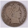Image 1 : 1913-D BARBER HALF DOLLAR, VF