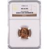 Image 1 : 1938-S LINCOLN CENT, NGC MS-66 RED