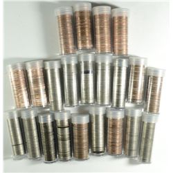 STATE QUARTER BU ROLL GROUP: ALASKA, ARIZONA, 2-INDIANA, TENNESSEE, IOWA: