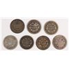 Image 2 : (7) SEATED HALF DIMES (38, 39, 40, 50, 53, 54, 54-O)
