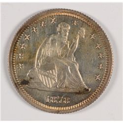 1878 PROOF SEATED QUARTER PF-65
