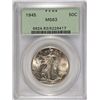 Image 1 : 1945 WALKING LIBERTY HALF DOLLAR PCGS MS-63 OGH