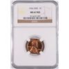 Image 1 : 1966 SMS LINCOLN CENT, NGC MS-67 RED GEM!