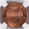 Image 3 : 1966 SMS LINCOLN CENT, NGC MS-67 RED GEM!