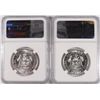 Image 2 : 1966 AND 1967 SMS KENNEDY HALF DOLLAR, NGC MS-67