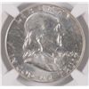 Image 2 : 1963  FRANKLIN HALF DOLLAR, NGC MS-64