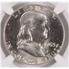 Image 2 : 1963-D FRANKLIN HALF DOLLAR, NGC MS-64