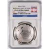 Image 1 : 2014 BASEBALL HALL OF FAME SILVER DOLLAR, NGC PROOF-69 ULTRA CAMEO  BEAUTIFUL!
