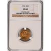 Image 1 : 1914 $2.5 GOLD INDIAN NGC MS-64