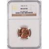 Image 1 : 1961-D LINCOLN CENT, NGC MS-66 RED! LOOKS 67 RED! WHICH GO FOR $4000.00