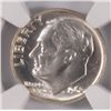 Image 2 : 1962 ROOSEVELT DIME, NGC MS-66